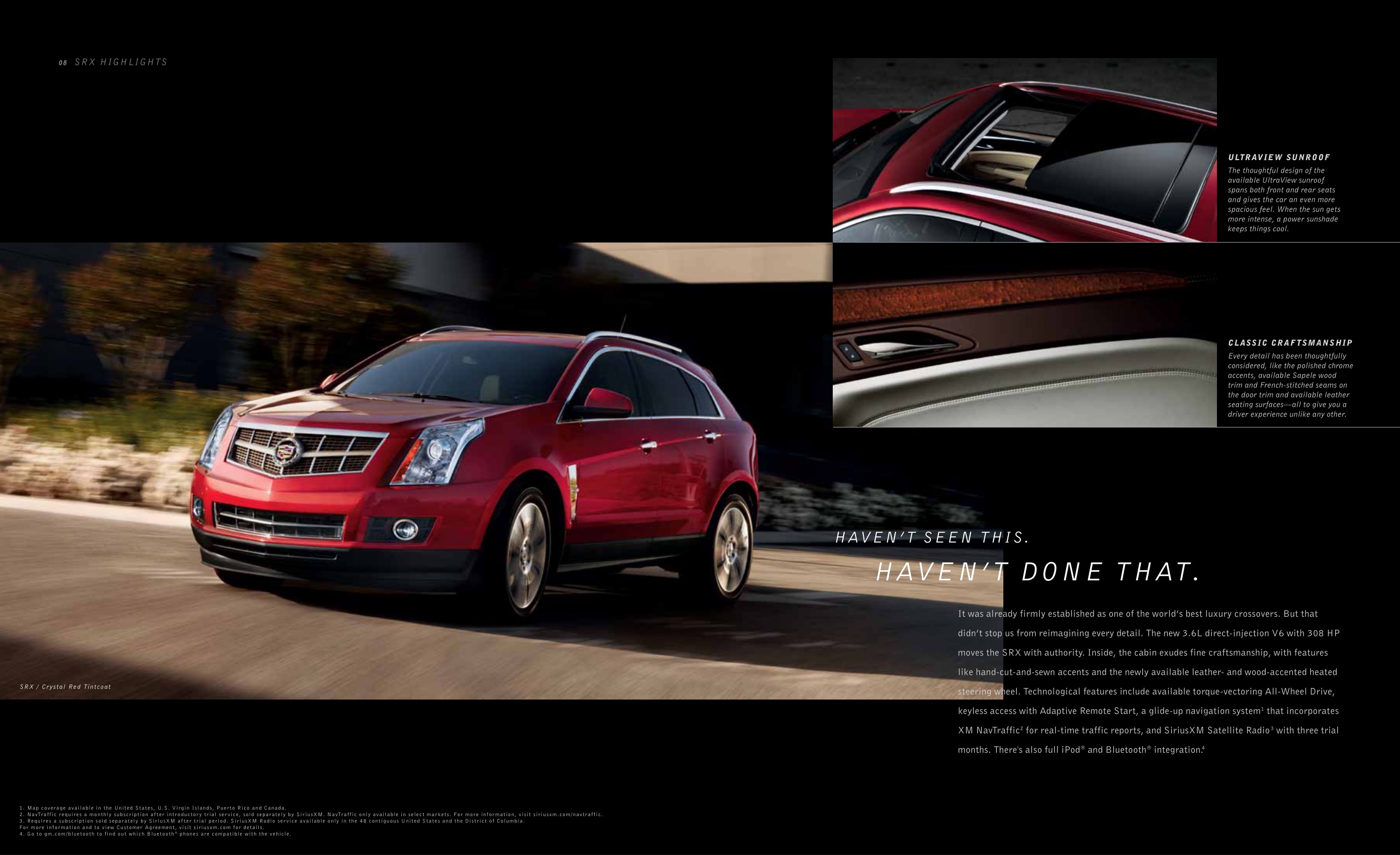 2012 Cadillac SRX Brochure Page 17